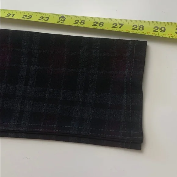 Nygard Slims Plaid Winter Weight Pants, Skinny, Stretchy, Comfortable Waistband - Picture 8 of 9
